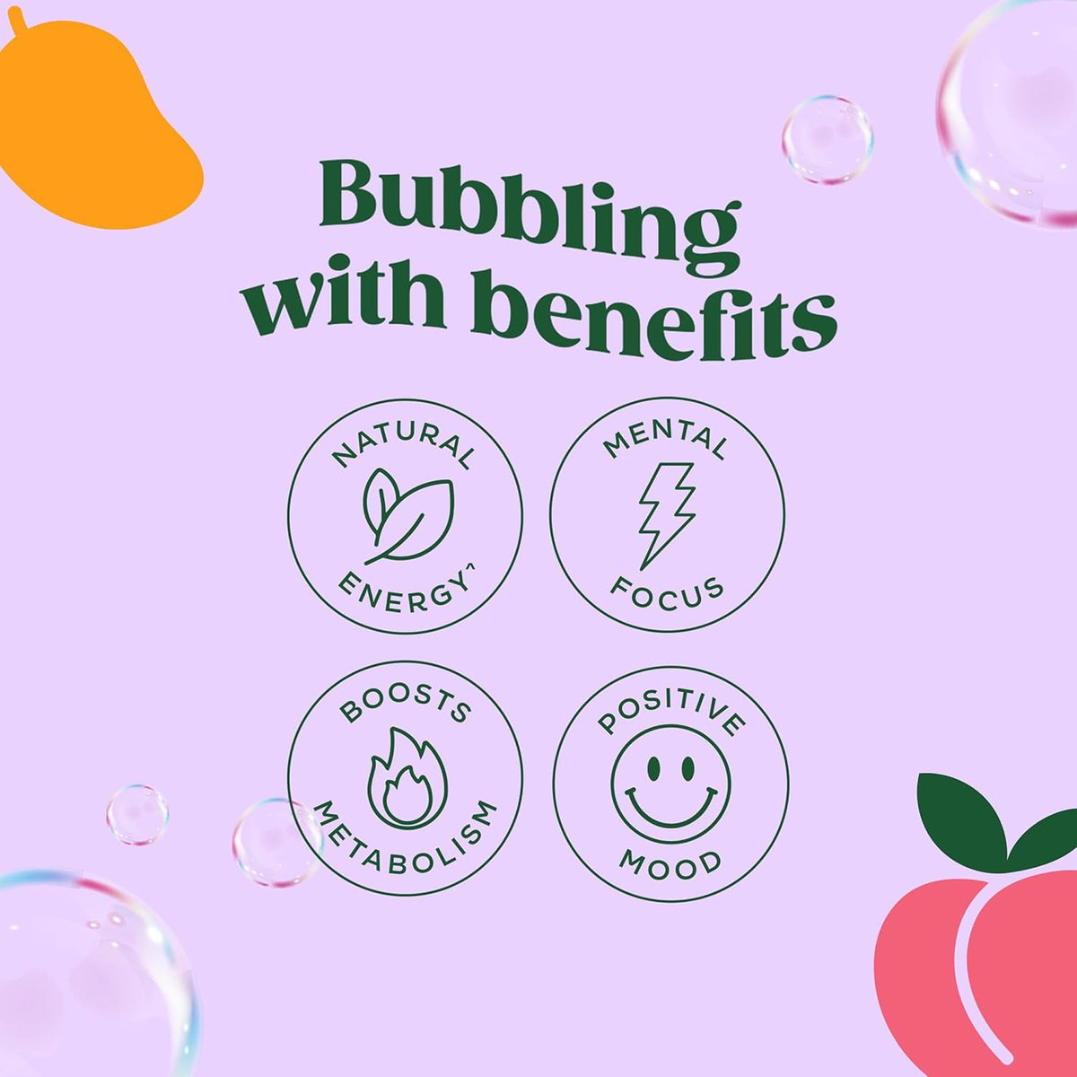 Bloom Nutrition Sparkling Energy Drink — Zero Sugar, 180mg Natural Caffeine, 12oz Can (12 Pack)