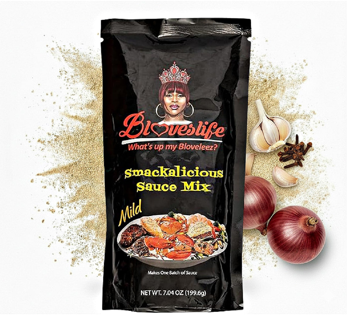 Blove's Smackalicious Sauce Seasoning Mix (Mild) | Versatile All-Purpose Flavor | Bloveslife