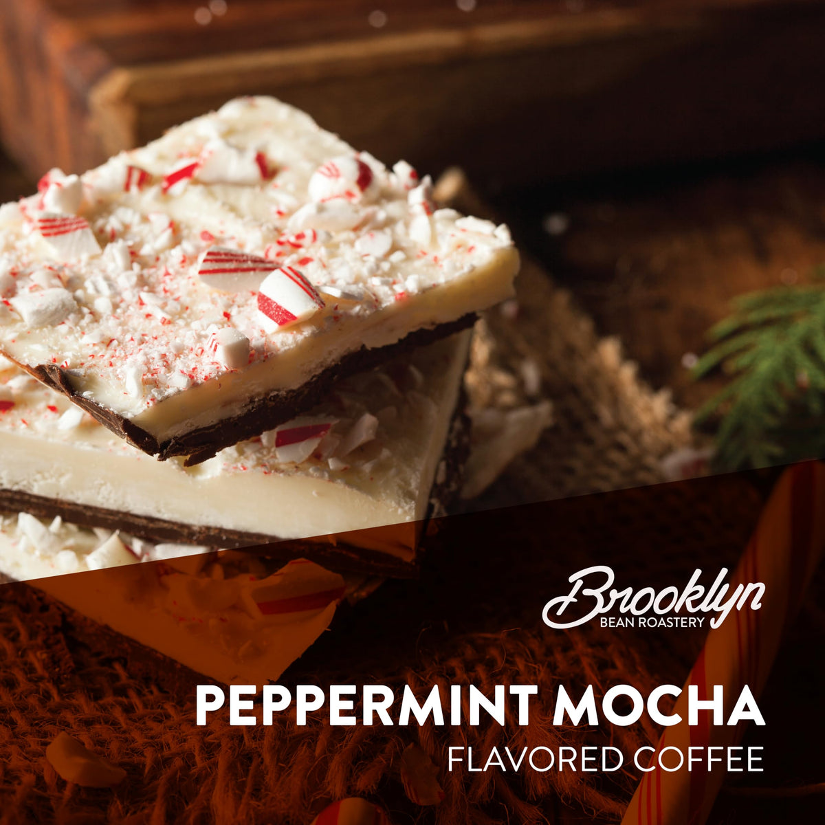 Brooklyn Beans Peppermint Mocha Coffee Pods for Keurig – 40 Count