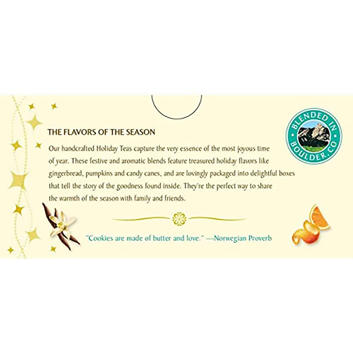 Celestial Seasonings Sugar Cookie Sleigh Ride Herbal Tea — Six 18-Count Boxes, Caffeine-Free