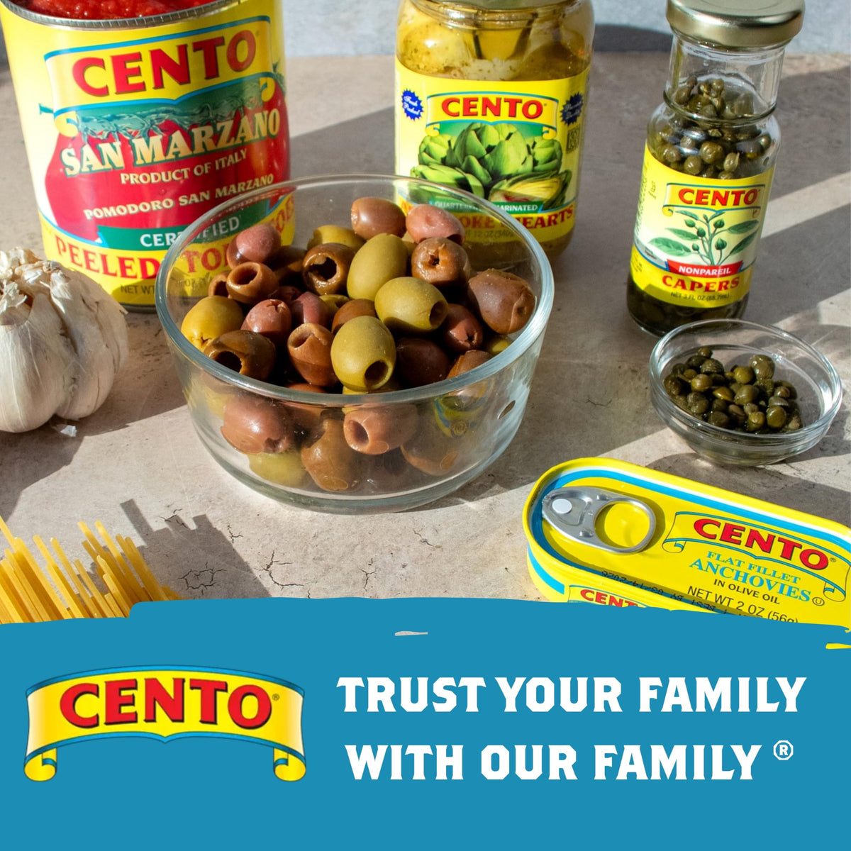 Cento Skinless & Boneless Sardines in Olive Oil – Pack of 25 (4.375 oz) Pull-Top