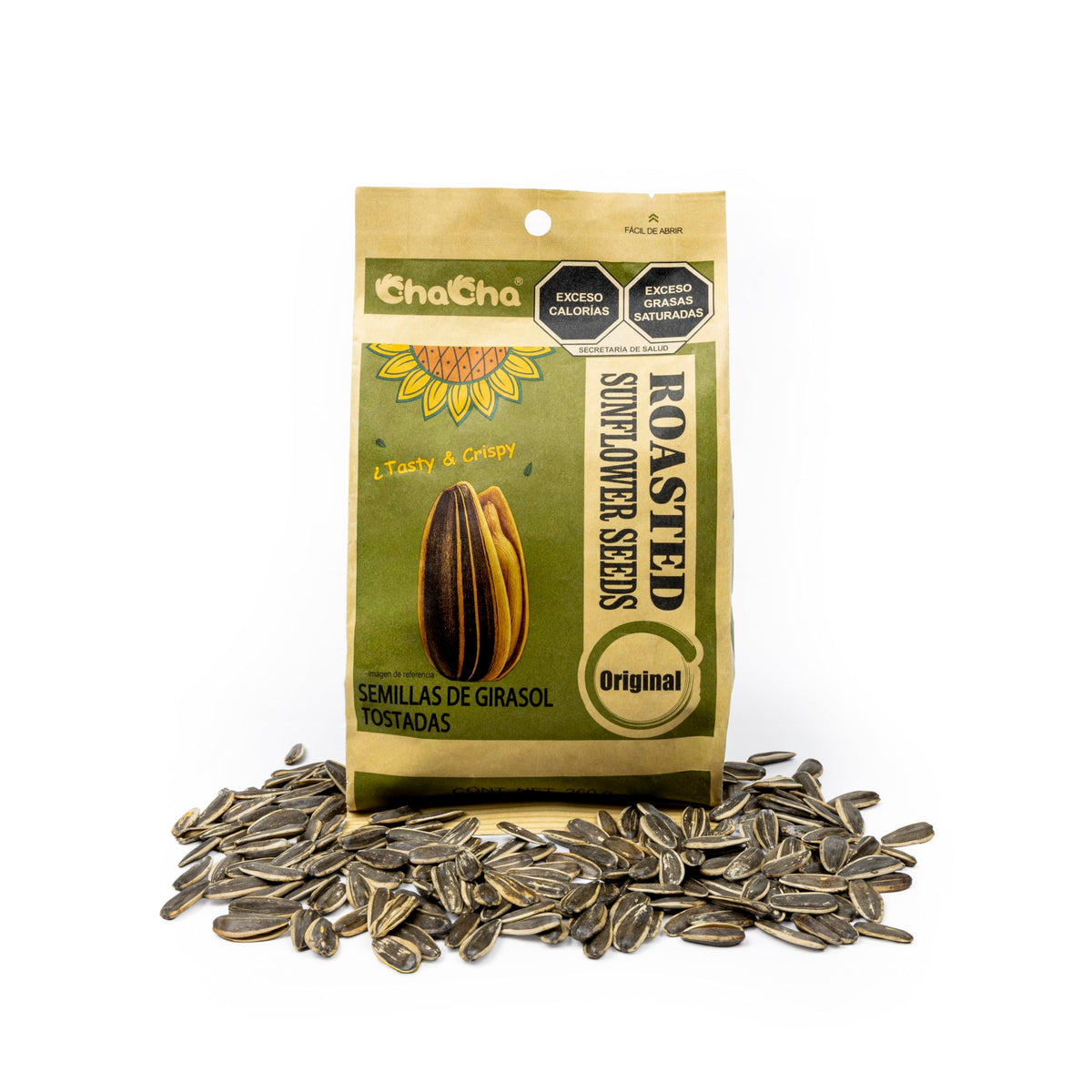 Cha Cha Sunflower Seeds (Roasted) 250g – 100% Natural Flavor | ChaCha