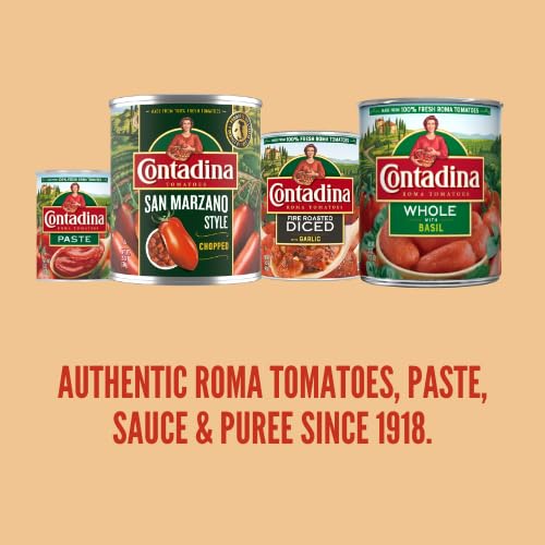 Contadina Petite Cut Diced Tomatoes – 12 Pack, 14.5 oz Cans