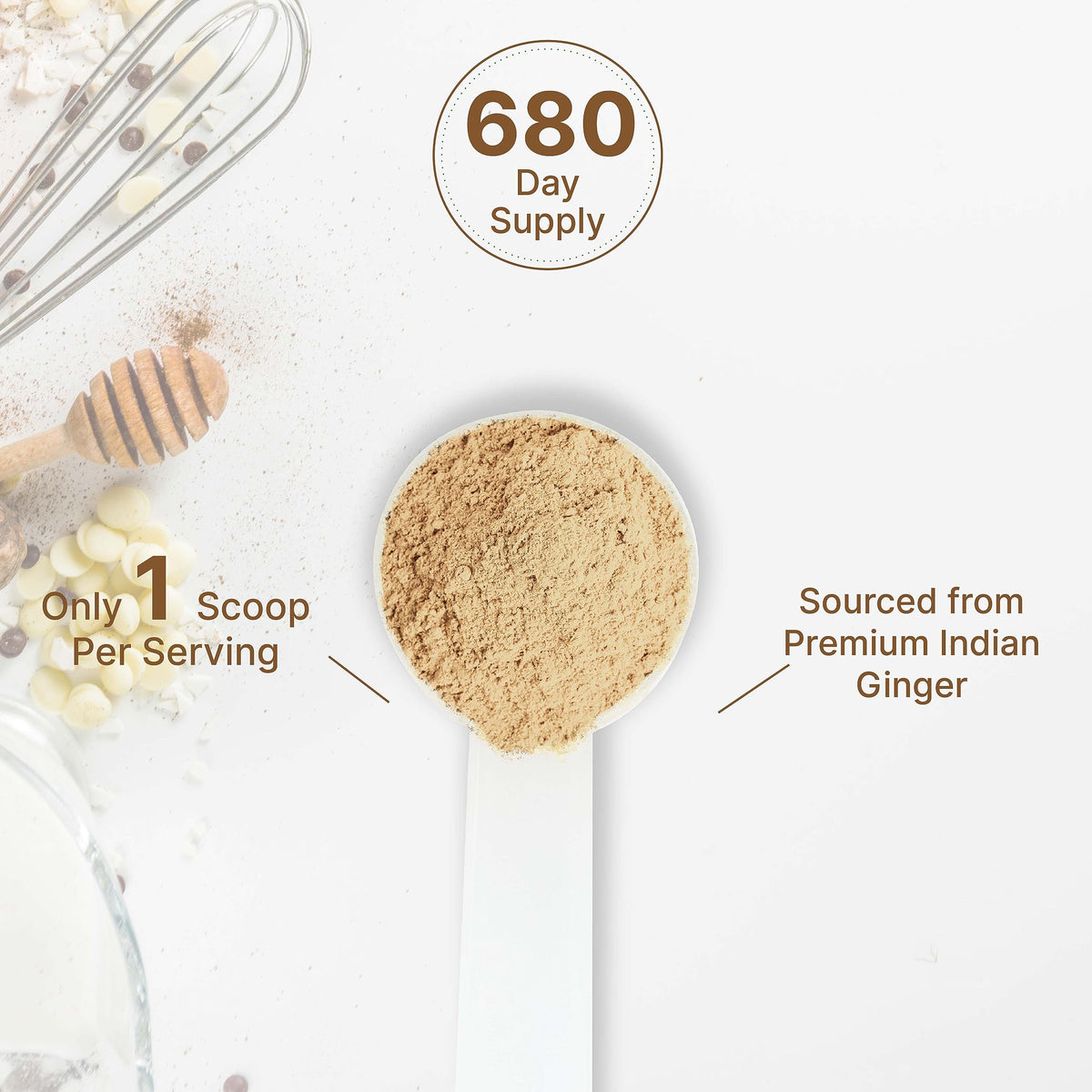 DEAL SUPPLEMENT Organic Fresh Ginger Powder, 3lbs – Finely Ground, Non-GMO, Indian Origin