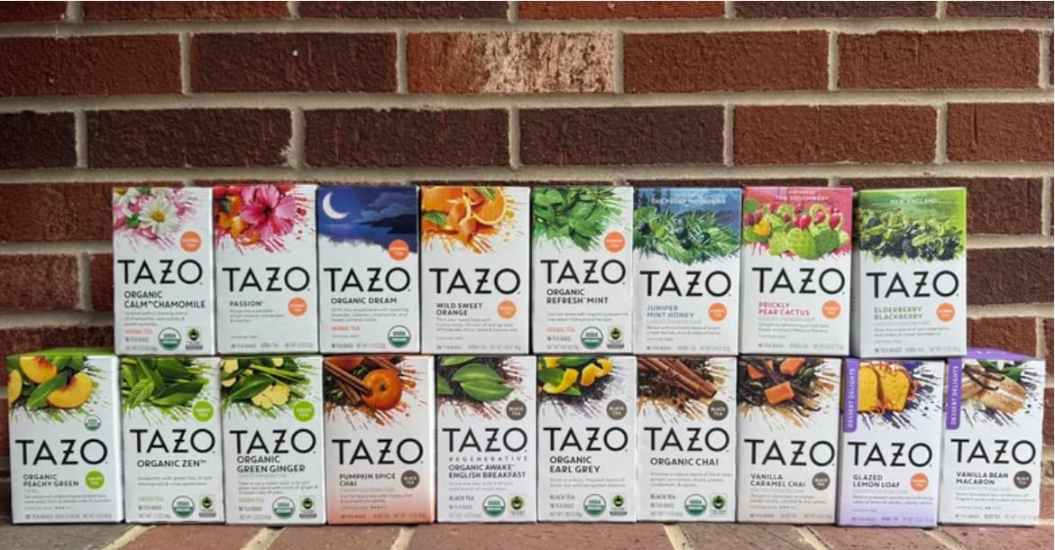 84 Tea Bags Sampler Pack – 14 Flavors Gift Box (42 Count x2) | Eva's Gift Universe