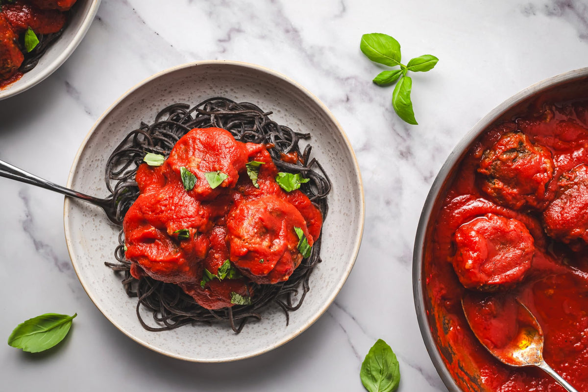 Explore Cuisine Organic Black Bean Spaghetti – Pack of 6 (8 oz) | Gluten Free, High Protein & Fiber