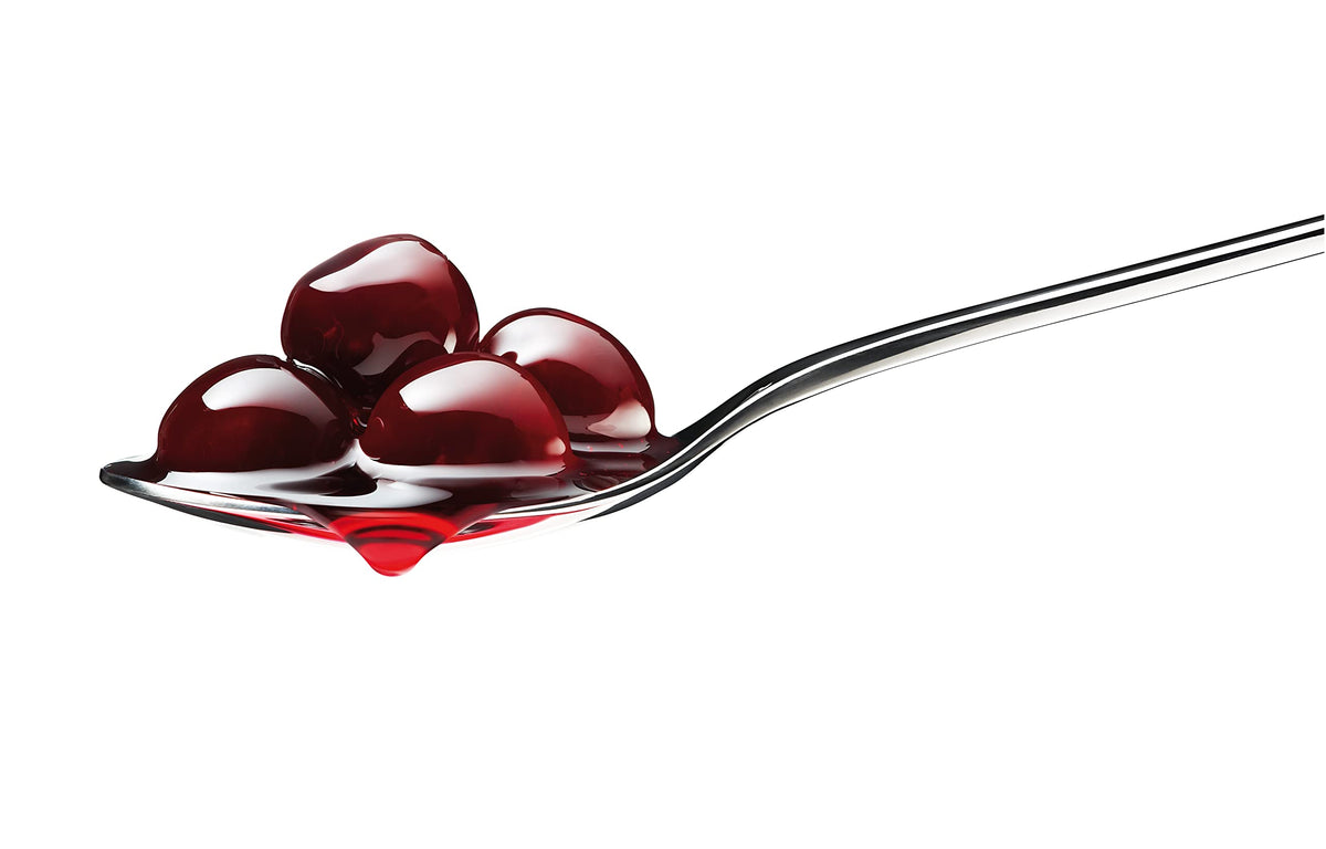 Fabbri Amarena Wild Cherries in Syrup – Gluten Free, Non-GMO, Vegan, 400 g (14 oz)