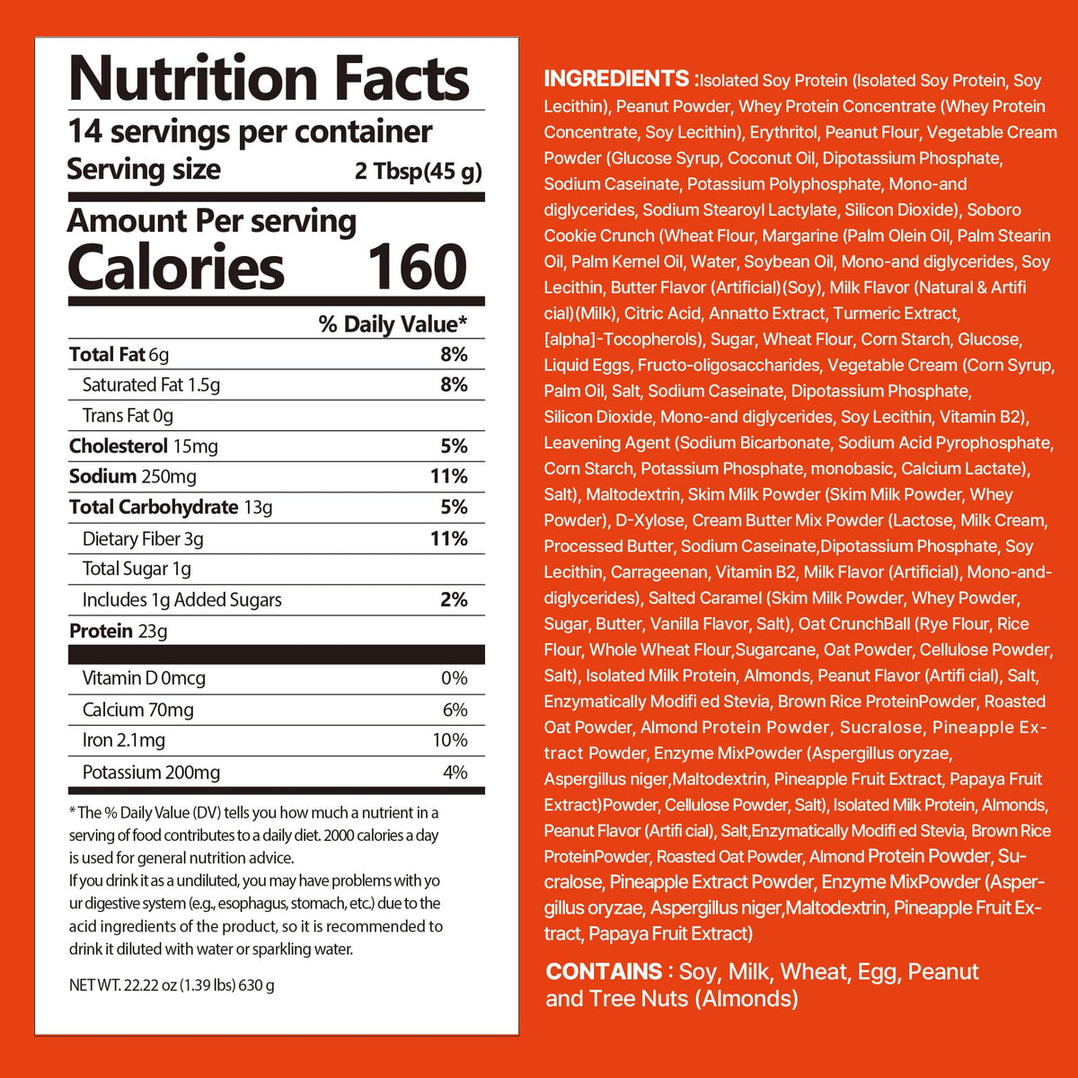 FLIMEAL Peanut Butter Protein Shake with Crunchy Protein Balls — 24g Protein