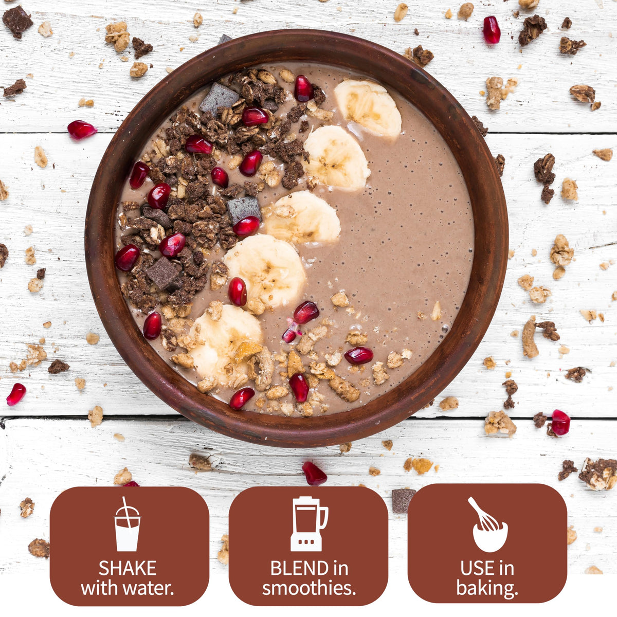 Garden of Life Raw Organic Meal Replacement Shakes – Vanilla Chai, Plant-Based Pea Protein, 28 Servings