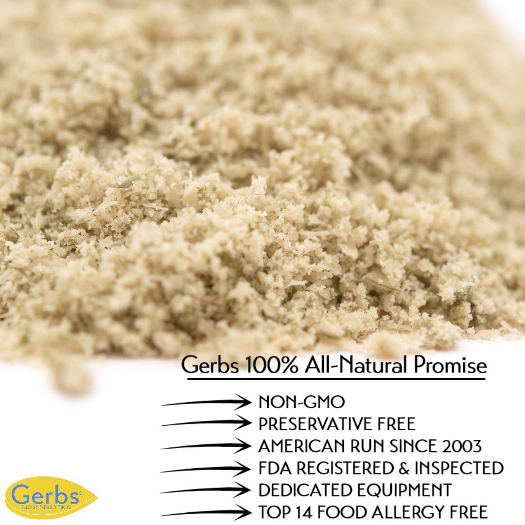 GERBS Ground Pumpkin Seed Meal, 2 LBS - Allergen-Free, Non-GMO, Vegan & Keto Safe