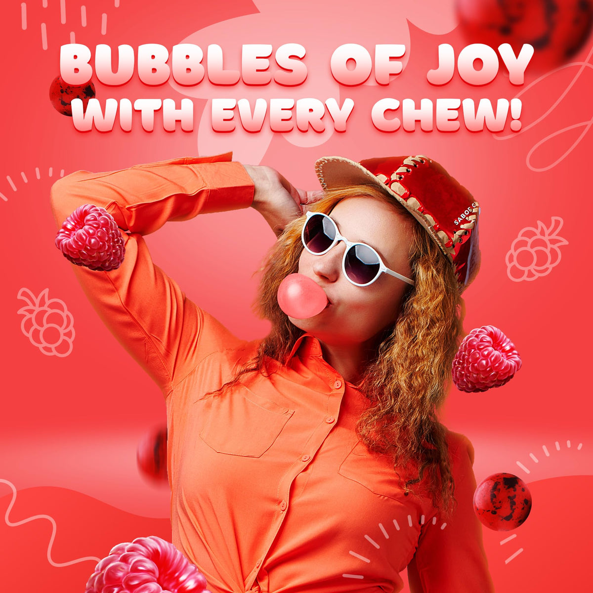 Global Gumball Berry Mix Gumballs for Gumball Machines — 1-Inch Bulk 2.4 lb (136 pcs), Gluten-Free