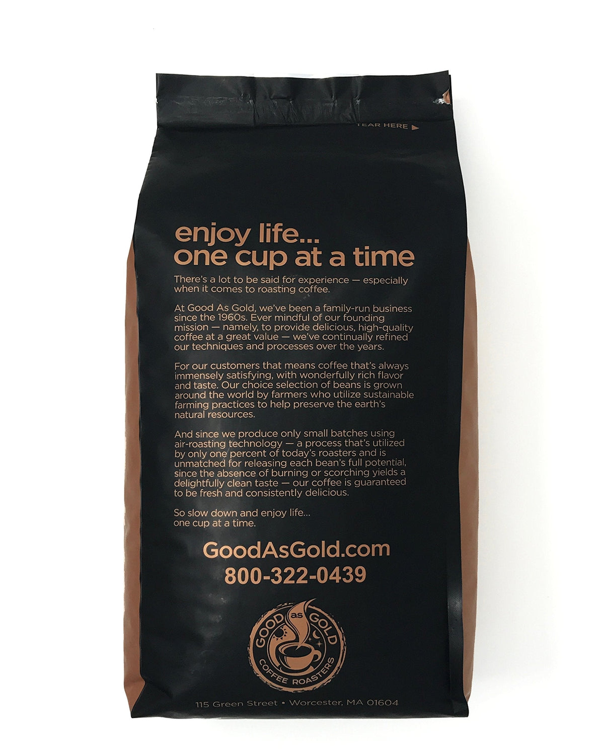 Good As Gold Costa Rica Tarrazu Coffee - 5lb Whole Bean, Medium Roast