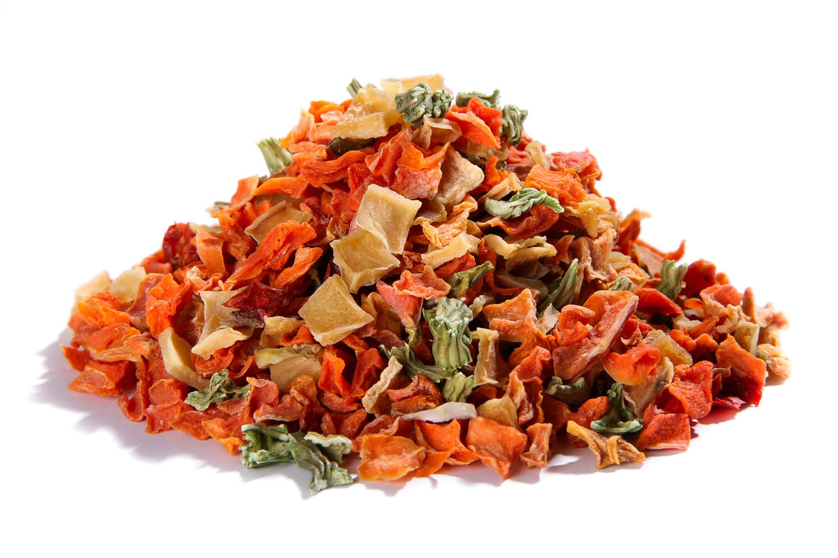 Gourmanity 2lb Tasty Vegetable Soup Blend | Dehydrated Vegetables for Ramen, Stews & Pantry