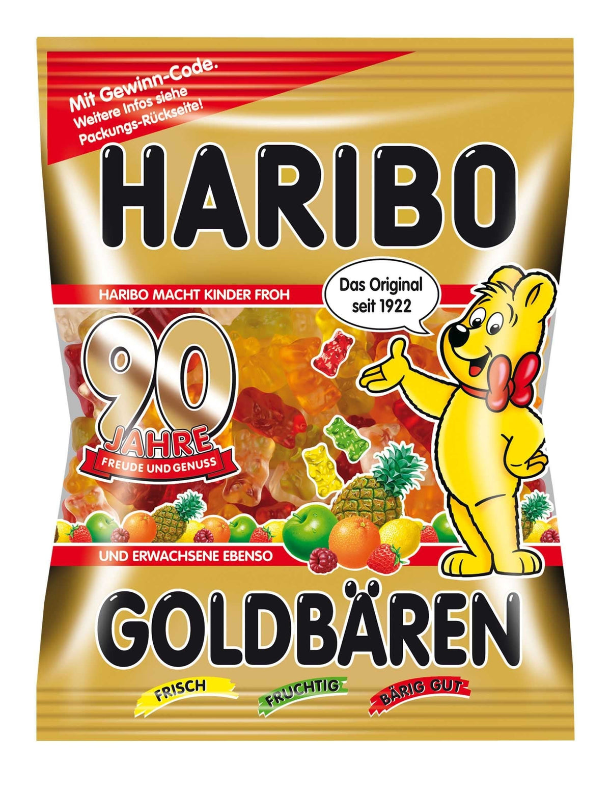 Haribo Goldbaren (Gold Bears) – 6 x 200 g Pack | Made in Germany