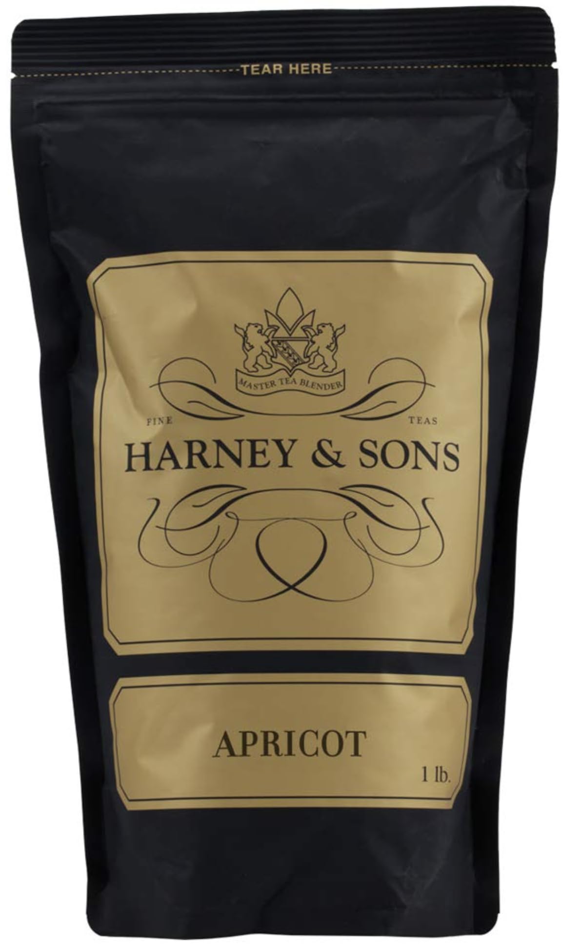 Harney & Sons Apricot Tea – 16 oz Loose Leaf Black Tea with Apricot Flavor