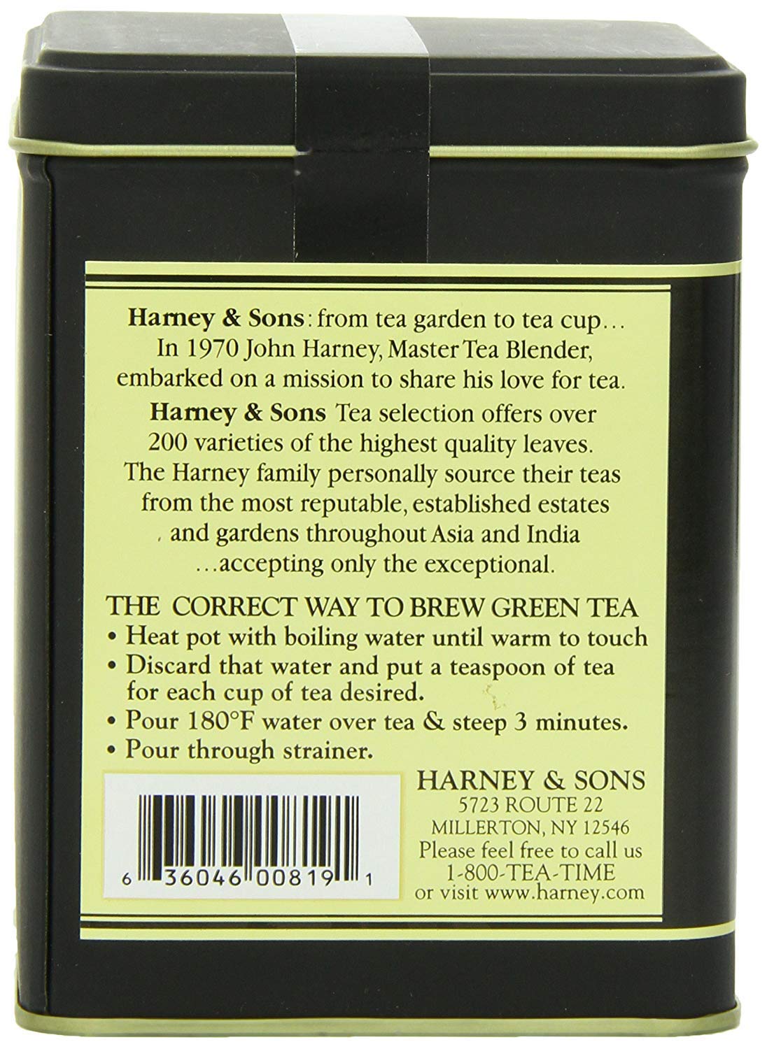 Harney & Sons Japanese Sencha Tea | 8 oz Loose Leaf Green Tea
