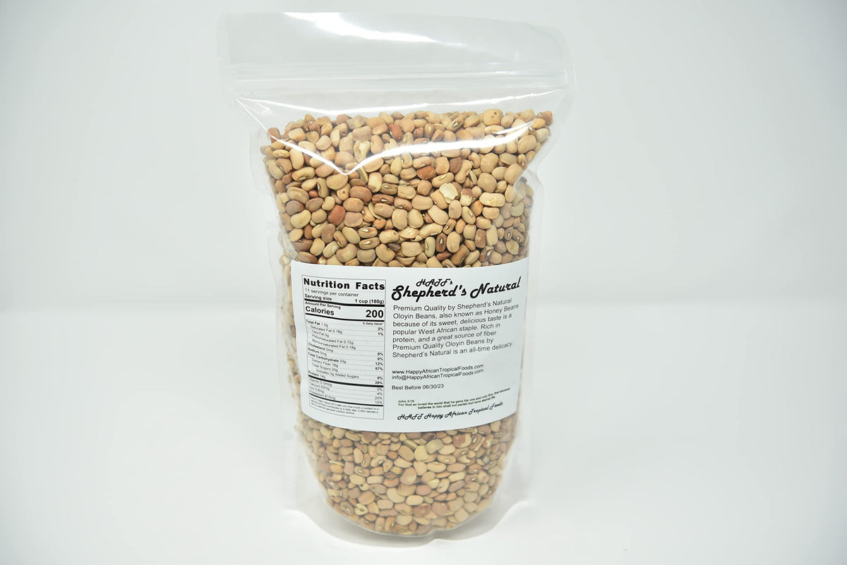 Oloyin Honey Beans by Shepherd's Natural – 4 lb West African Beans for Akara, Moi Moi & Gbegiri