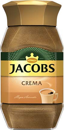 Jacobs Crema Gold Instant Coffee 200g – Pack of 2 | Smooth, Aroma-rich Instant Coffee