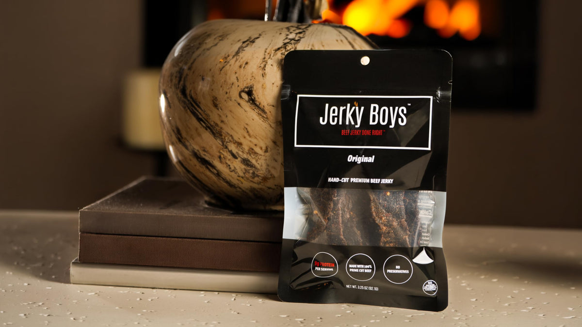 Jerky Boys Premium Beef Jerky Original 2-Pack | High Protein, Low Carb, No Preservatives