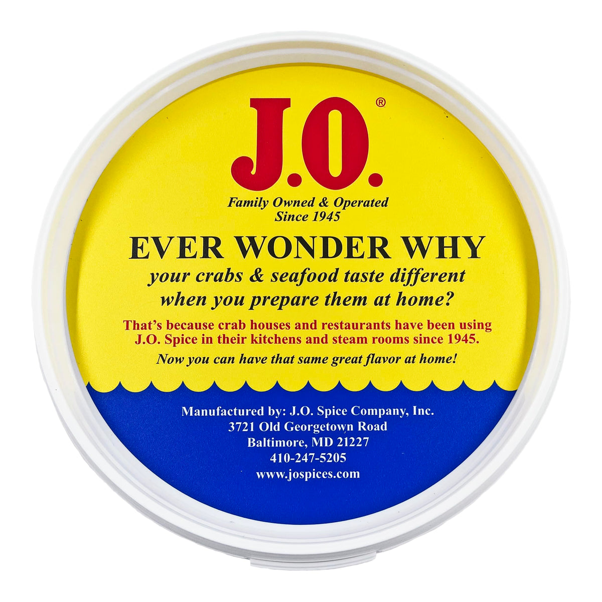 J.O. 5 Pounds of #2 Crab Seasoning – Premium Seafood Spice