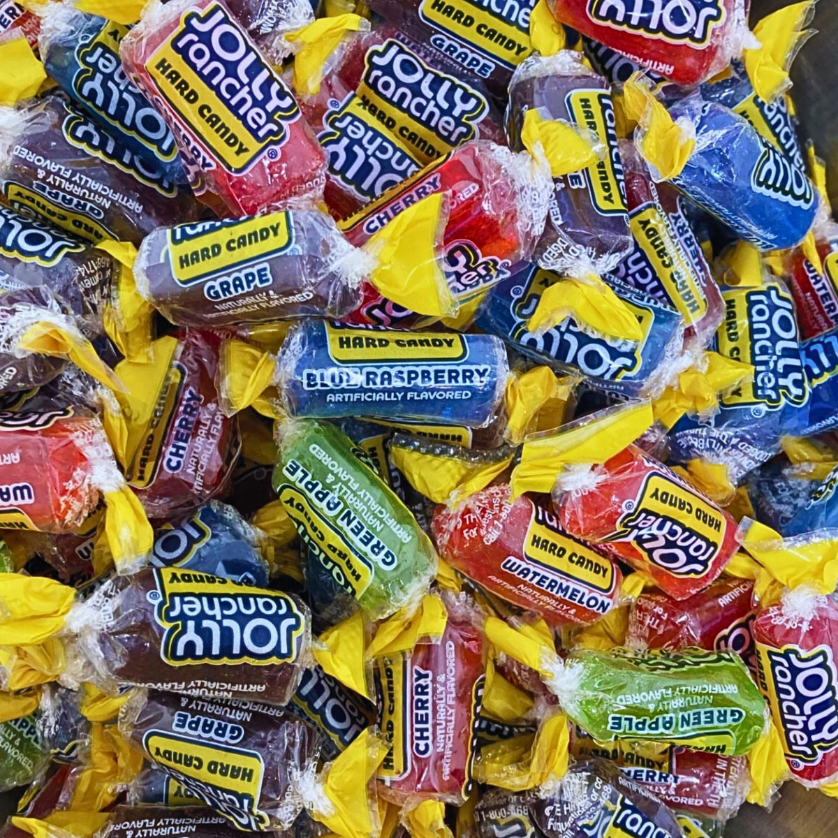 KLUB BULK Jolly Ranchers Hard Candy Assortment – 3lb (48oz), 5 Original Flavors