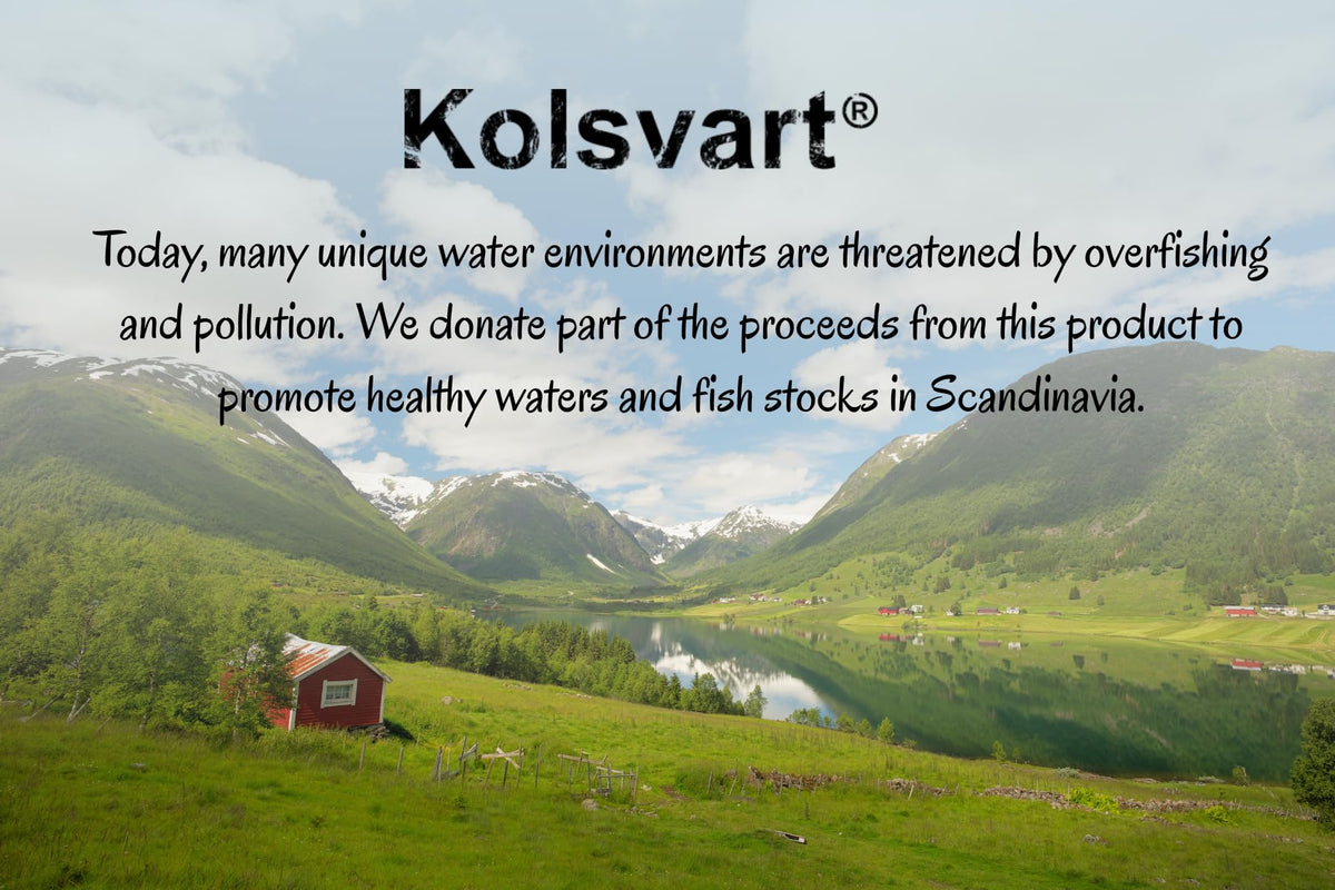 Kolsvart Sour Raspberry Swedish Candy – Vegan, Gluten-Free Gummies | Natural Raspberry Flavor | Pack of 5 (4.2 oz each)
