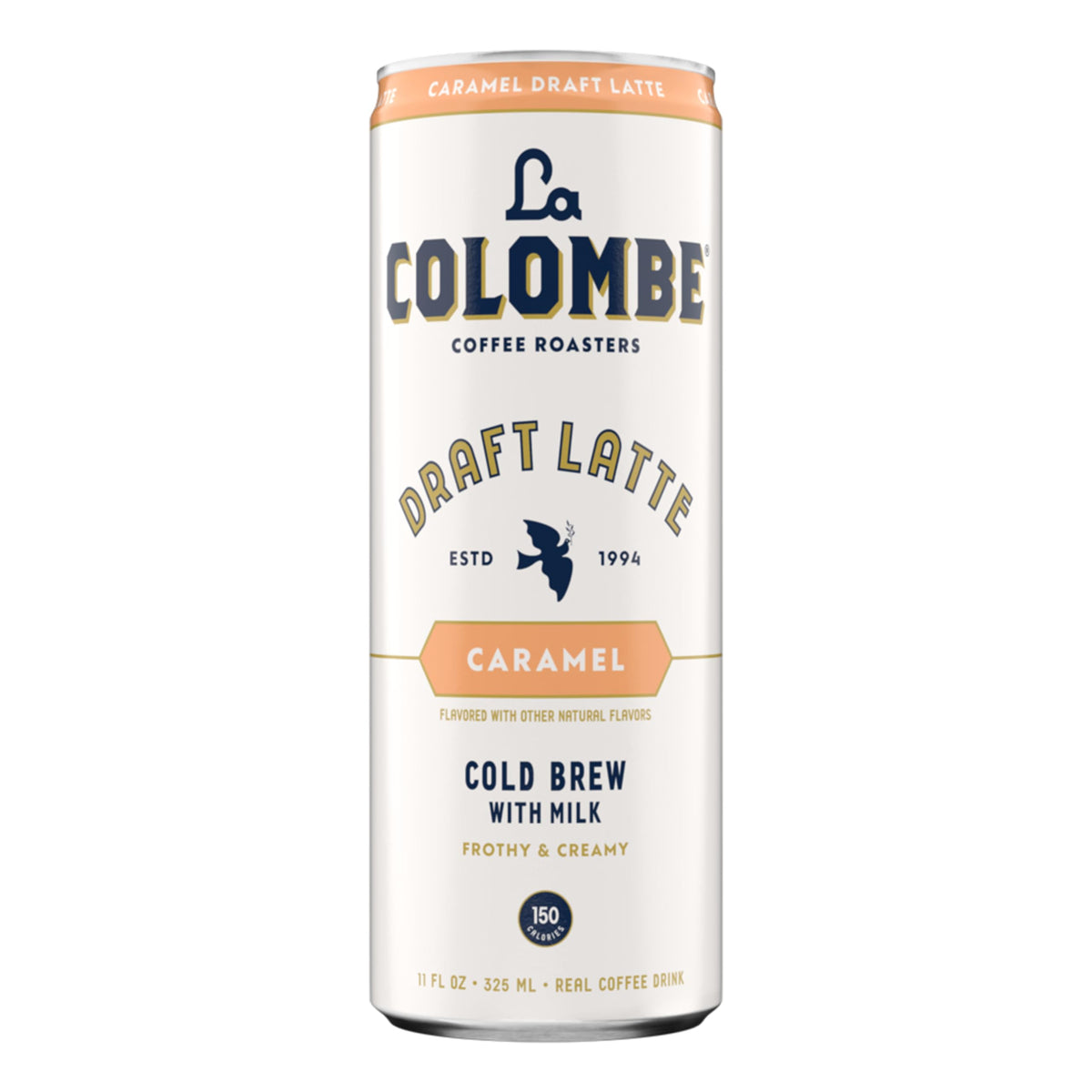 La Colombe Caramel Draft Latte – 11oz Cans (Pack of 12) | Ready-to-Drink Cold Brew, Coffeehouse Quality