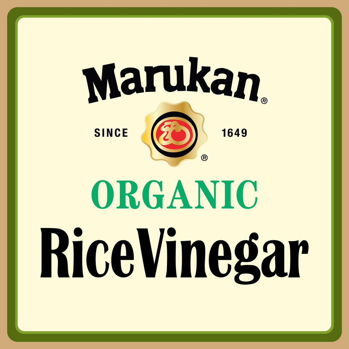 Marukan Organic Unseasoned Rice Vinegar, 1 Gallon – Kosher, Vegan, Gluten Free
