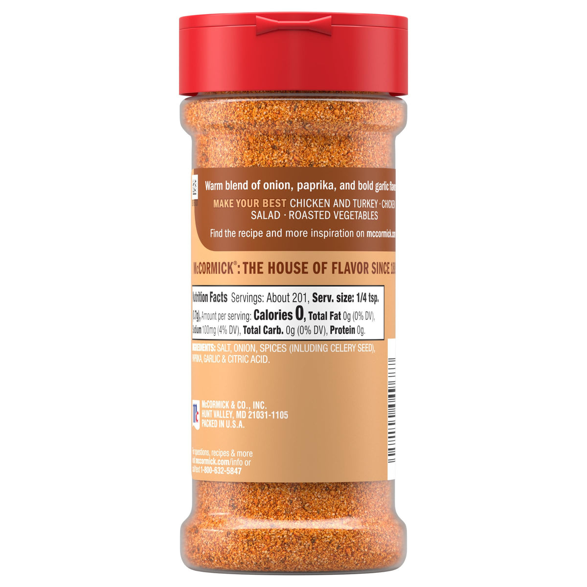 McCormick Perfect Pinch Rotisserie Chicken Seasoning – 5 oz (Pack of 6)