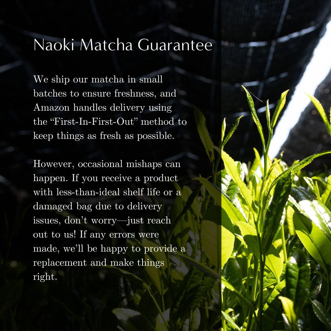 Naoki Matcha Organic Ceremonial First Spring Blend – First Harvest Kagoshima Matcha Powder (40g)