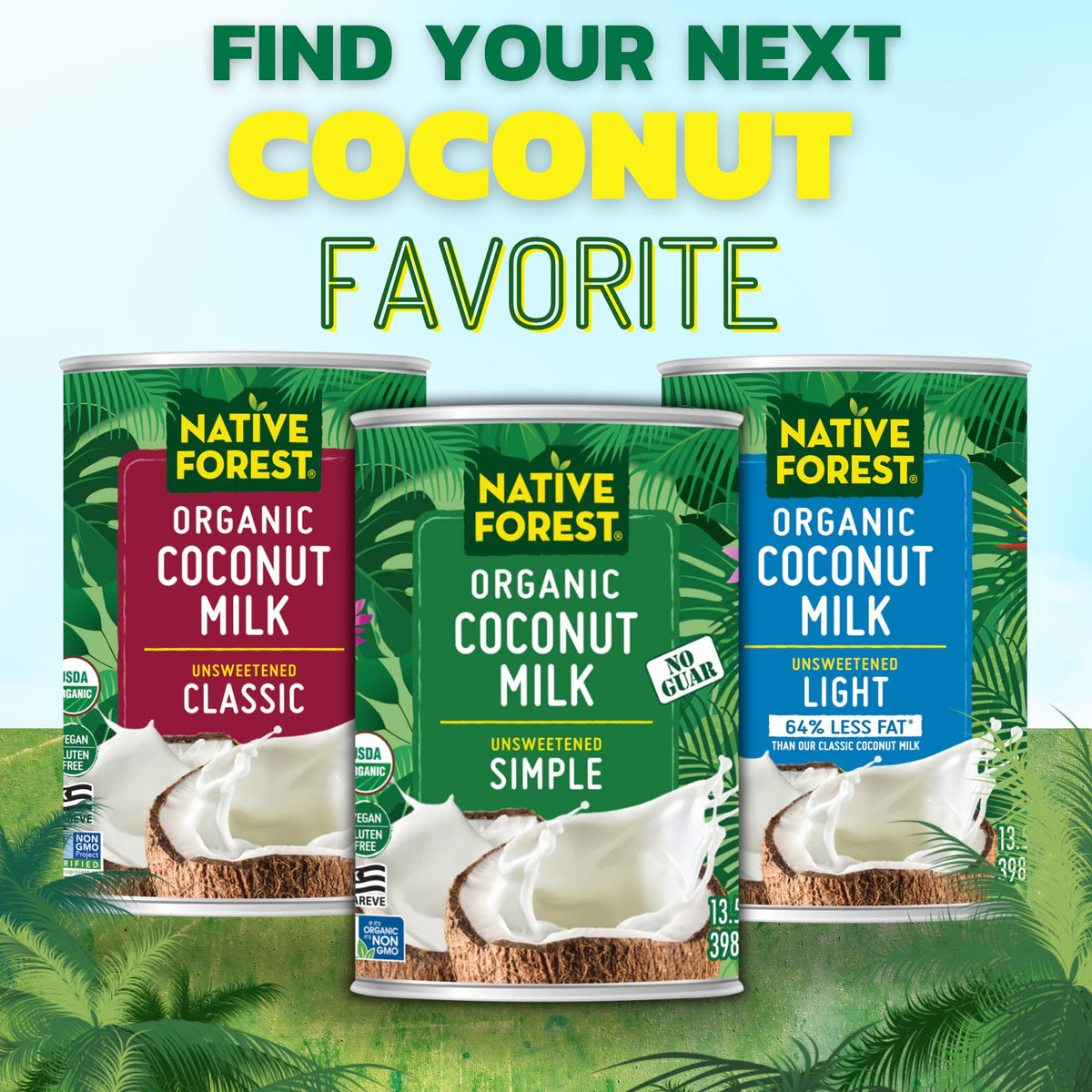 Native Forest Organic Coconut Cream – Unsweetened Heavy Cream Substitute, Dairy-Free, Non-GMO, USDA Organic – 5.4 fl oz (Pack of 12)