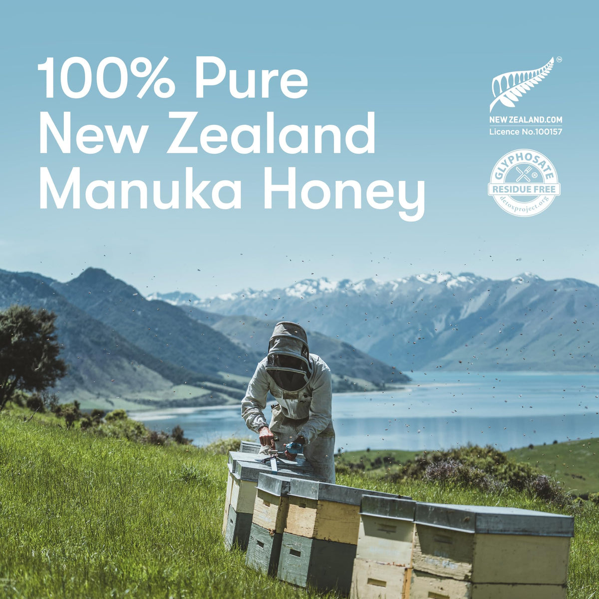 New Zealand Honey Co. Pure Manuka Honey UMF 20+ | 500g Squeezable Bottle