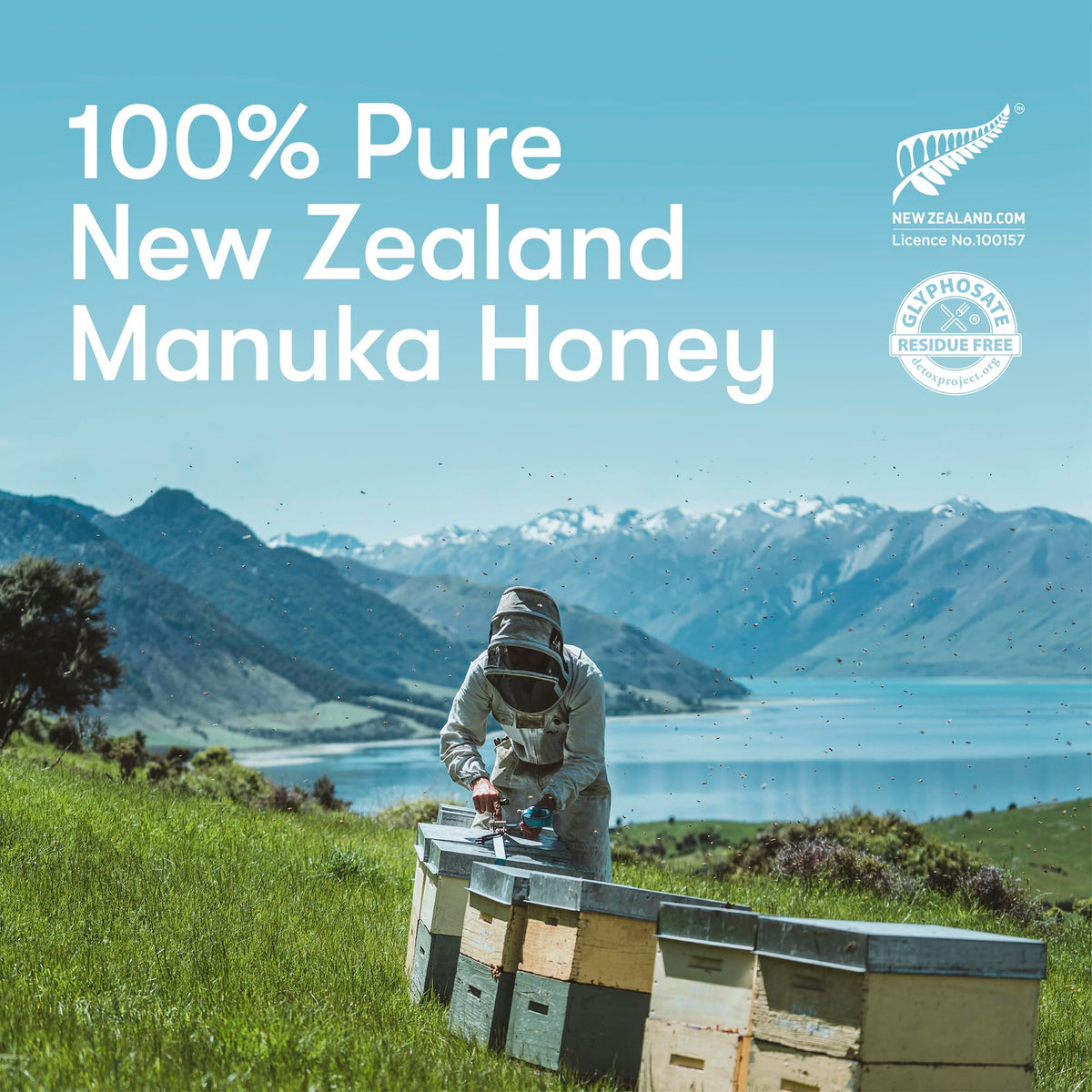 New Zealand Honey Co. Raw Manuka Honey UMF 28+ | UMF Certified, MGO 1450+, 8.8oz