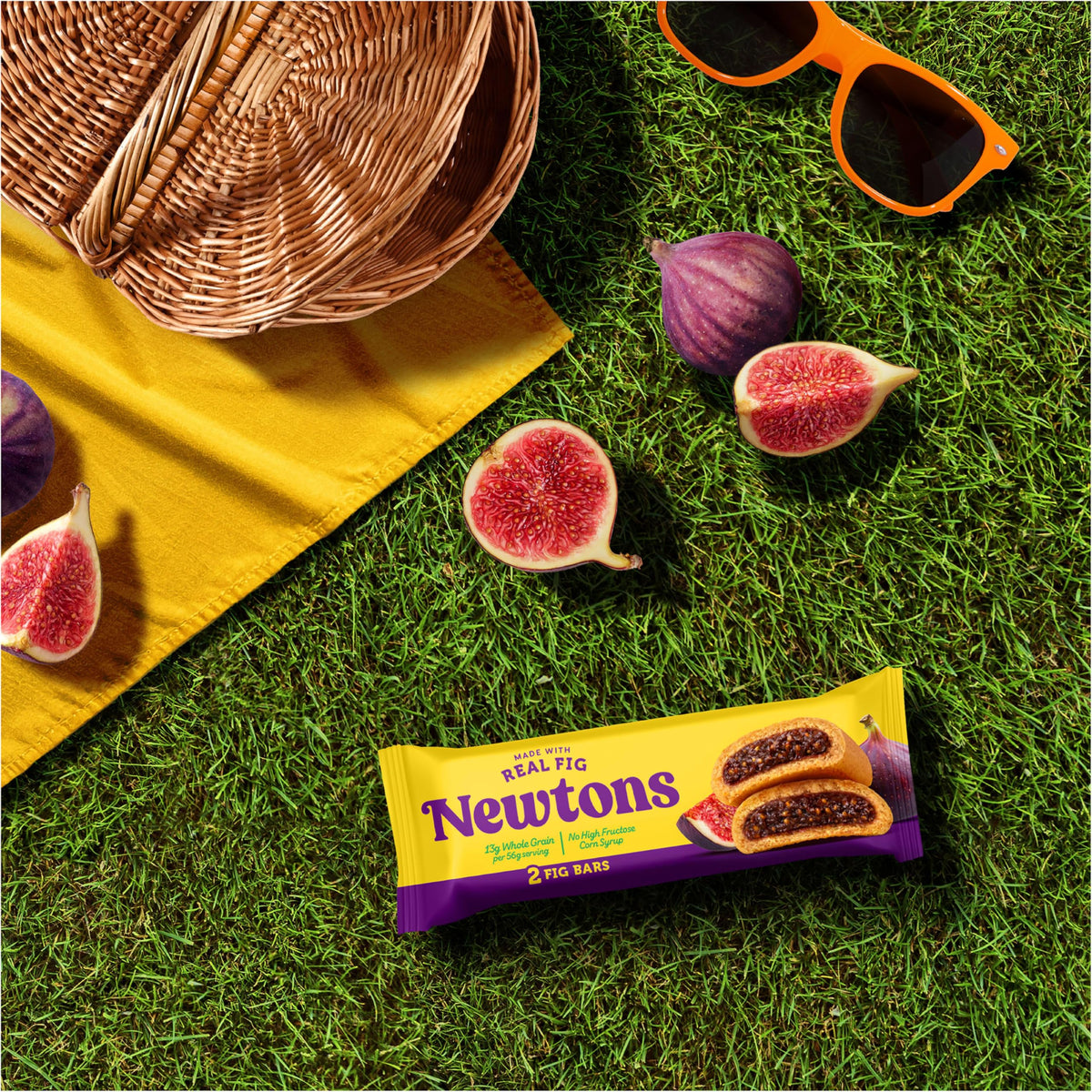 Fig Newtons Fig Bars: Soft Fruit Chewy Cookies, 40 Snack Packs (2 Cookies per Pack)