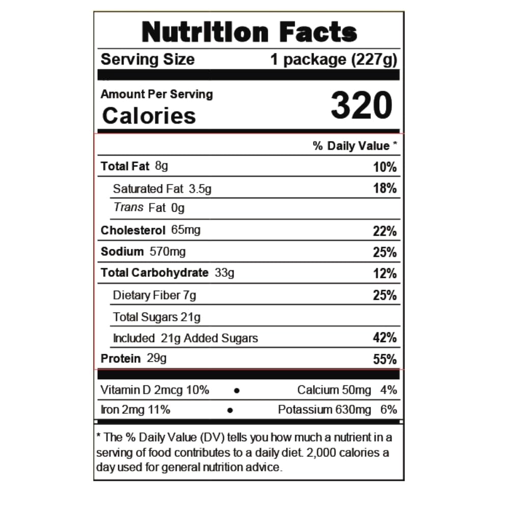 Old Hacienda Pulled BBQ Flavored Pork | 29g Protein, Fully Cooked, 3-Pack 8oz
