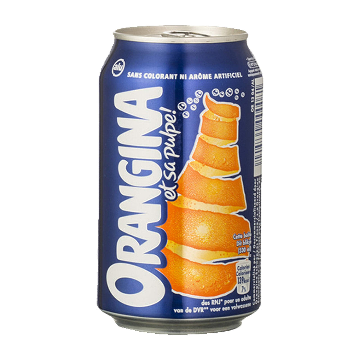 Orangina Pulpe – French Imported Orange Pulp Soda Cans (12 Pack, 60oz)