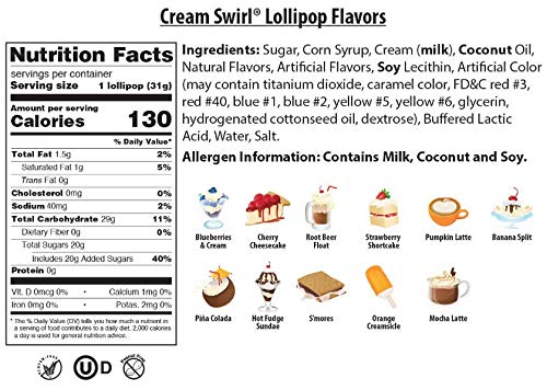 Original Gourmet Lollipop Case, Mixed Flavors, 1.1 oz (Pack of 120) – Made in USA