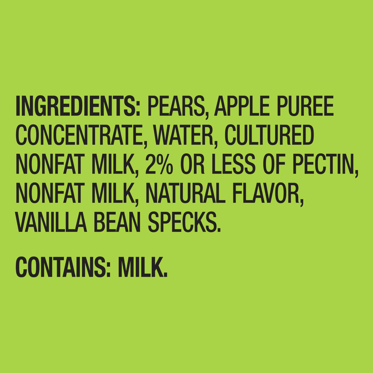 Outshine Smoothie Pear Vanilla Yogurt Pouches – 6 x 3.5 oz, Fruit & Yogurt Snack
