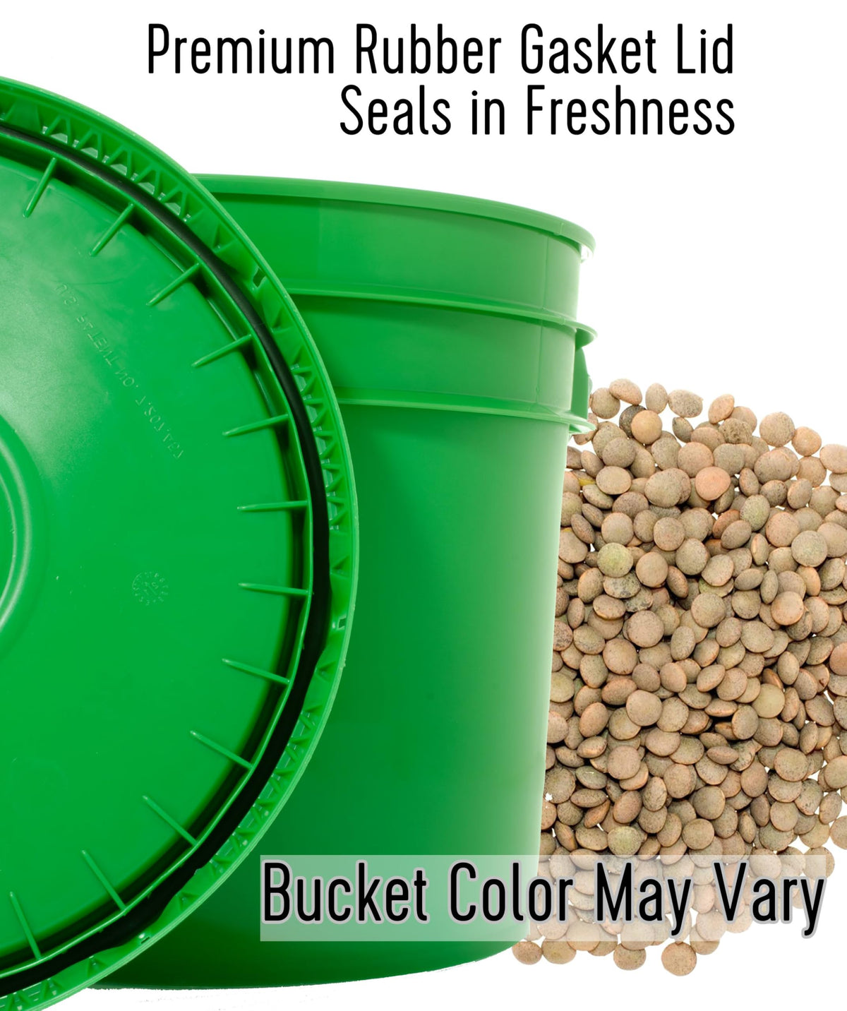 Palouse Brand Glyphosate-Residue Free Brown Lentils, 25 LBS Bulk | Farm-Grown, Non-GMO