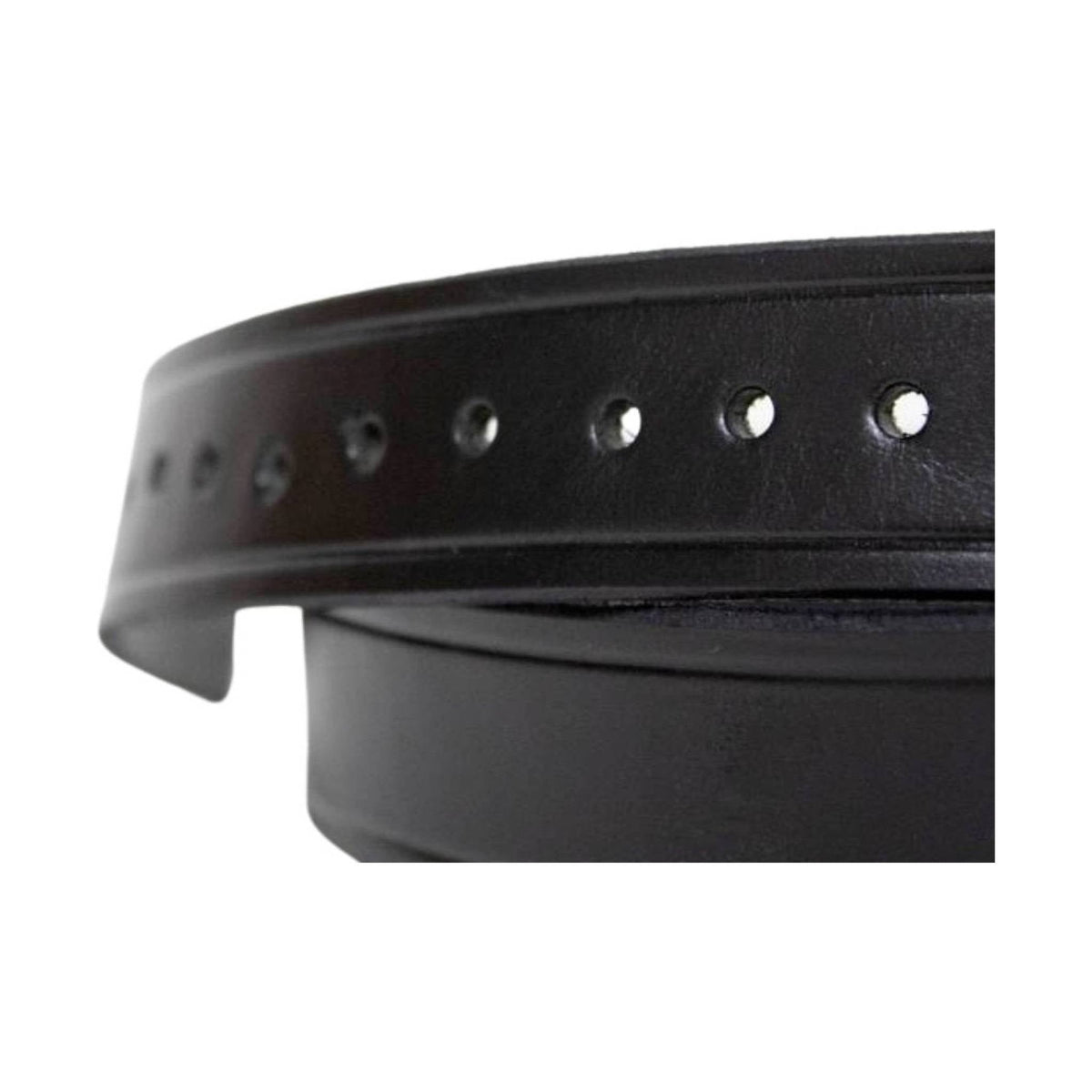 P&B Amish Men's Leather Belt - Black