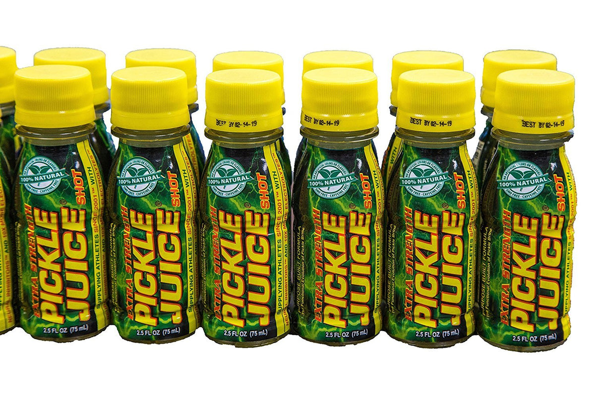 Pickle Juice Extra Strength Shots – 24 Pack, 2.5 oz Each
