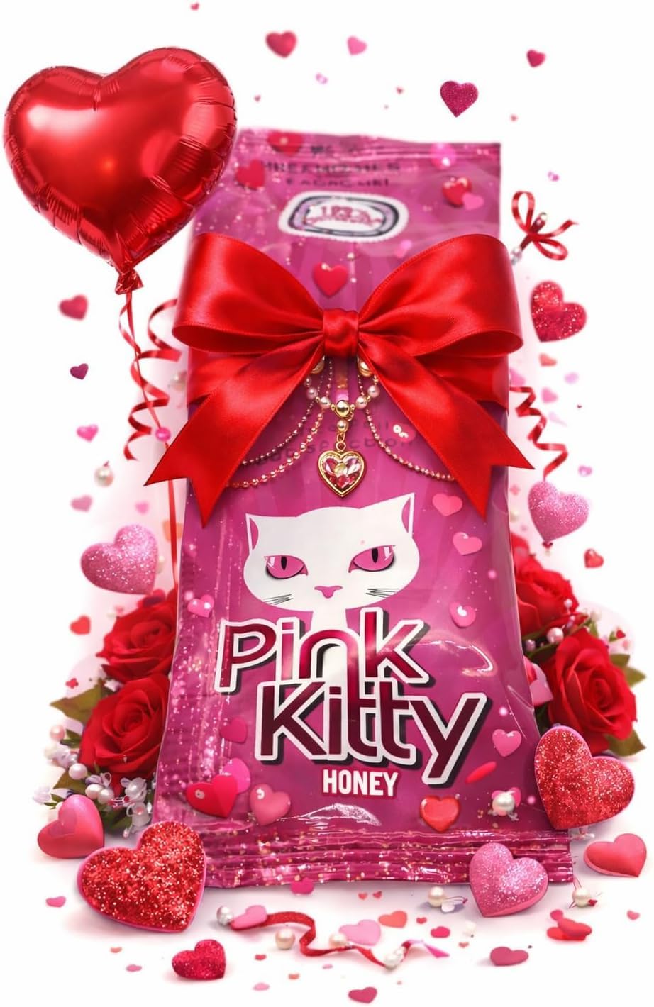 Pack of 5 Pink Kitty HONEY for Women – Premium Honey Blend (Pack 5) | Pink Kitty HONEY