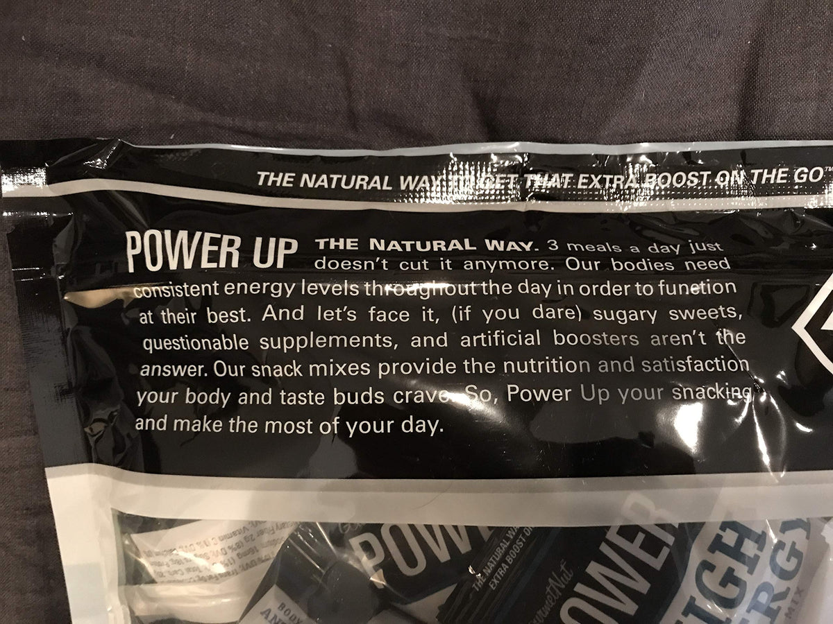 Power Up Trail Mix – 100% Natural Mega Omega, High-Energy Antioxidant Variety Pack (24ct)