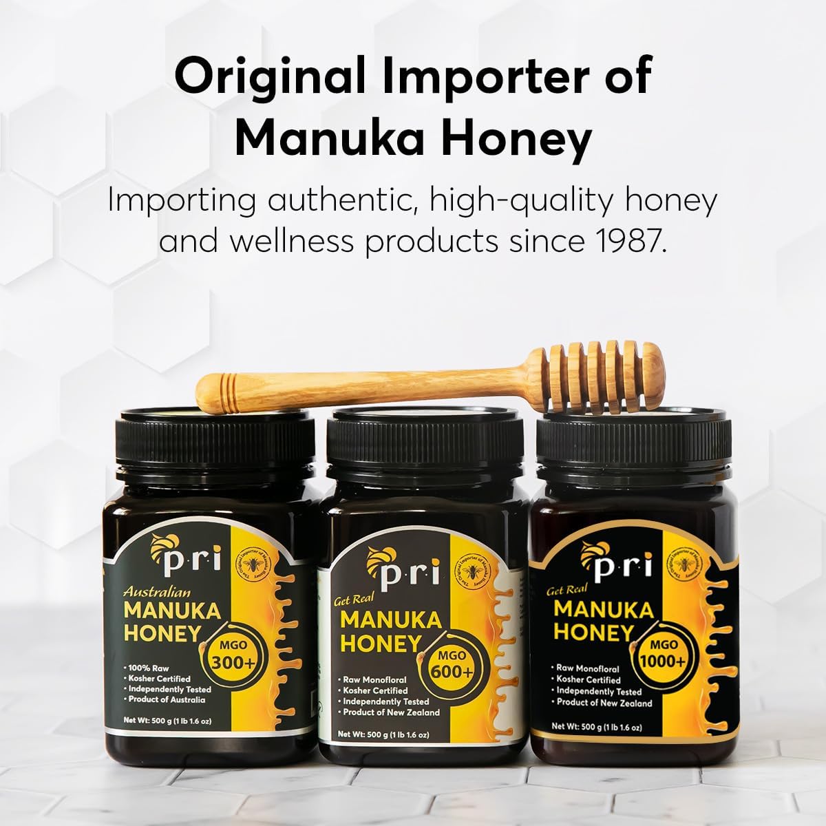 P.R.I Manuka Honey Nuggets – 1 lb Bulk Bag | Gluten Free, No Corn Syrup, NZ Made