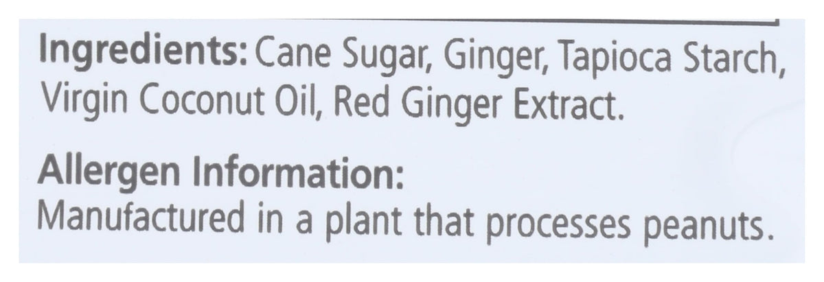 Prince Of Peace Original Flavor Ginger Chew Plus+ – Gluten Free, 3 oz (Pack of 6)