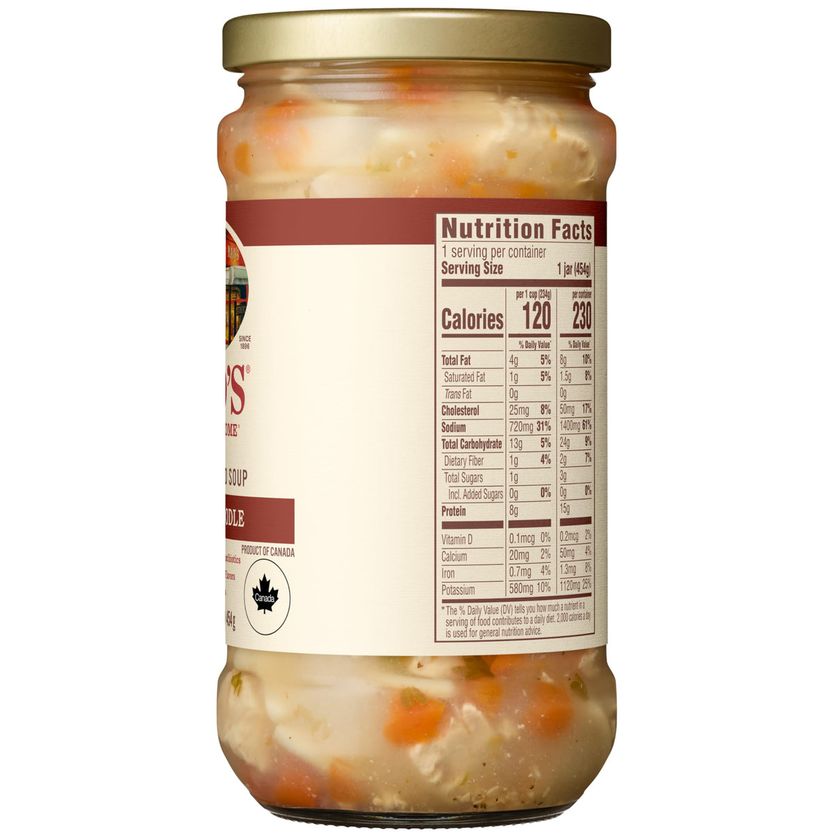 Rao’s Made For Home Chicken Noodle Soup – 16 oz Pack of 6 | Premium Italian-Style Soup