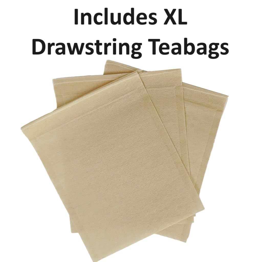 Raw Brewing Co The Southern Standard - Premium Organic Iced Tea Bags (1 lb, Makes 50 Gallons)
