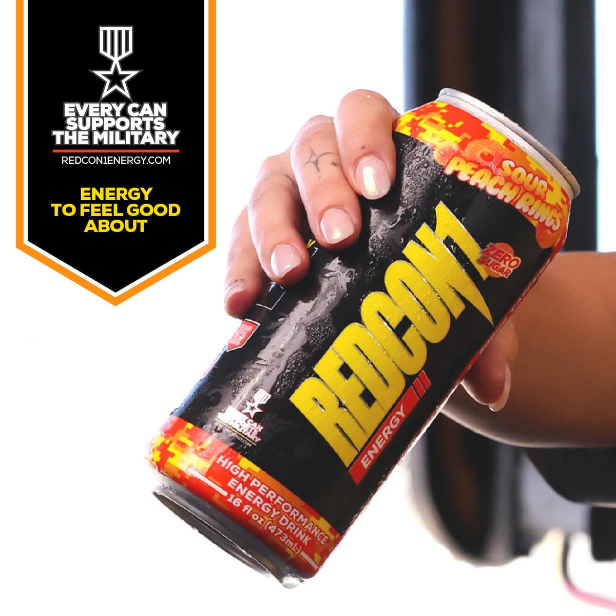 RedCon1 High Performance Energy Drink – 200mg Caffeine, 1g L-Carnitine