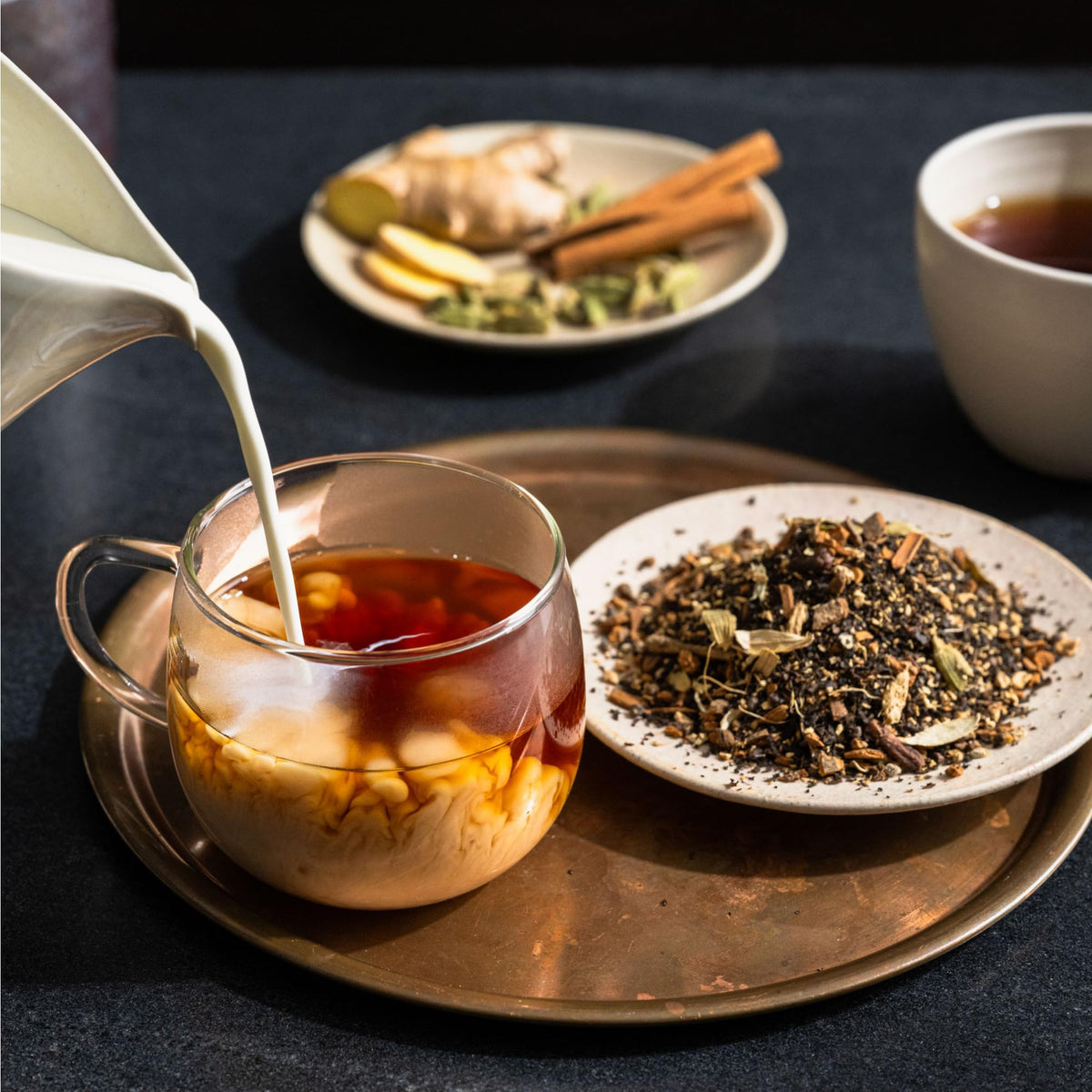 Rishi Tea Masala Chai Black Sachet Tea Bags – Organic Assam with Whole Spices | 50 Count