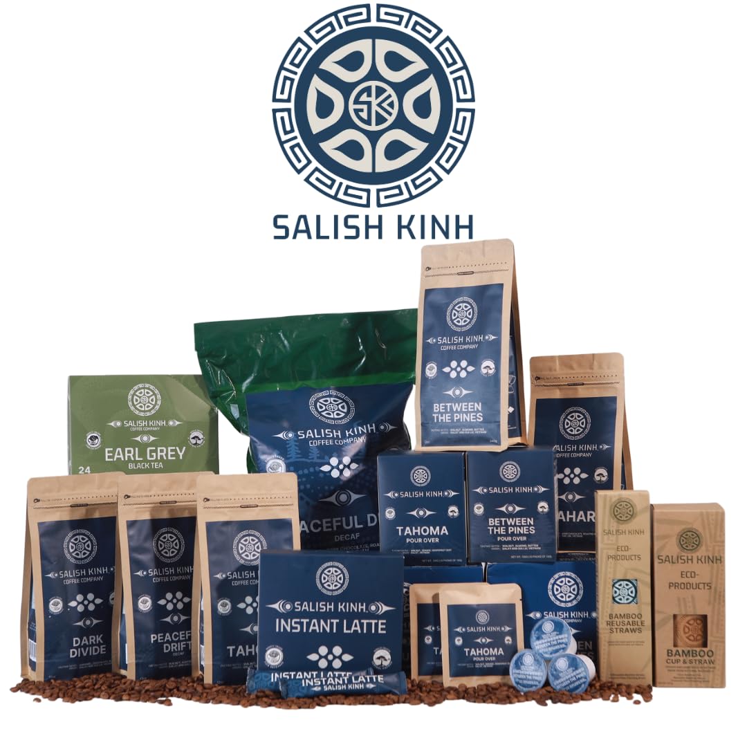 Salish Kinh Dark Divide Vietnamese Coffee Pods – Premium Robusta Dark Roast | Direct Trade | Keurig 24ct